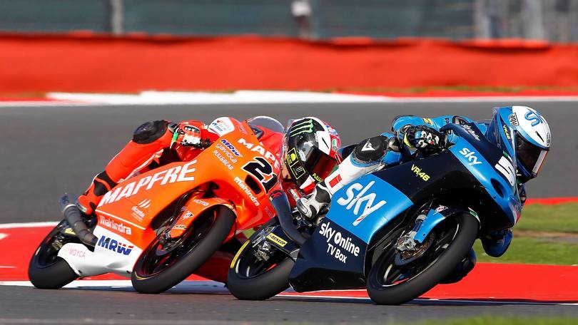 Moto3 Silverstone, le immagini più belle