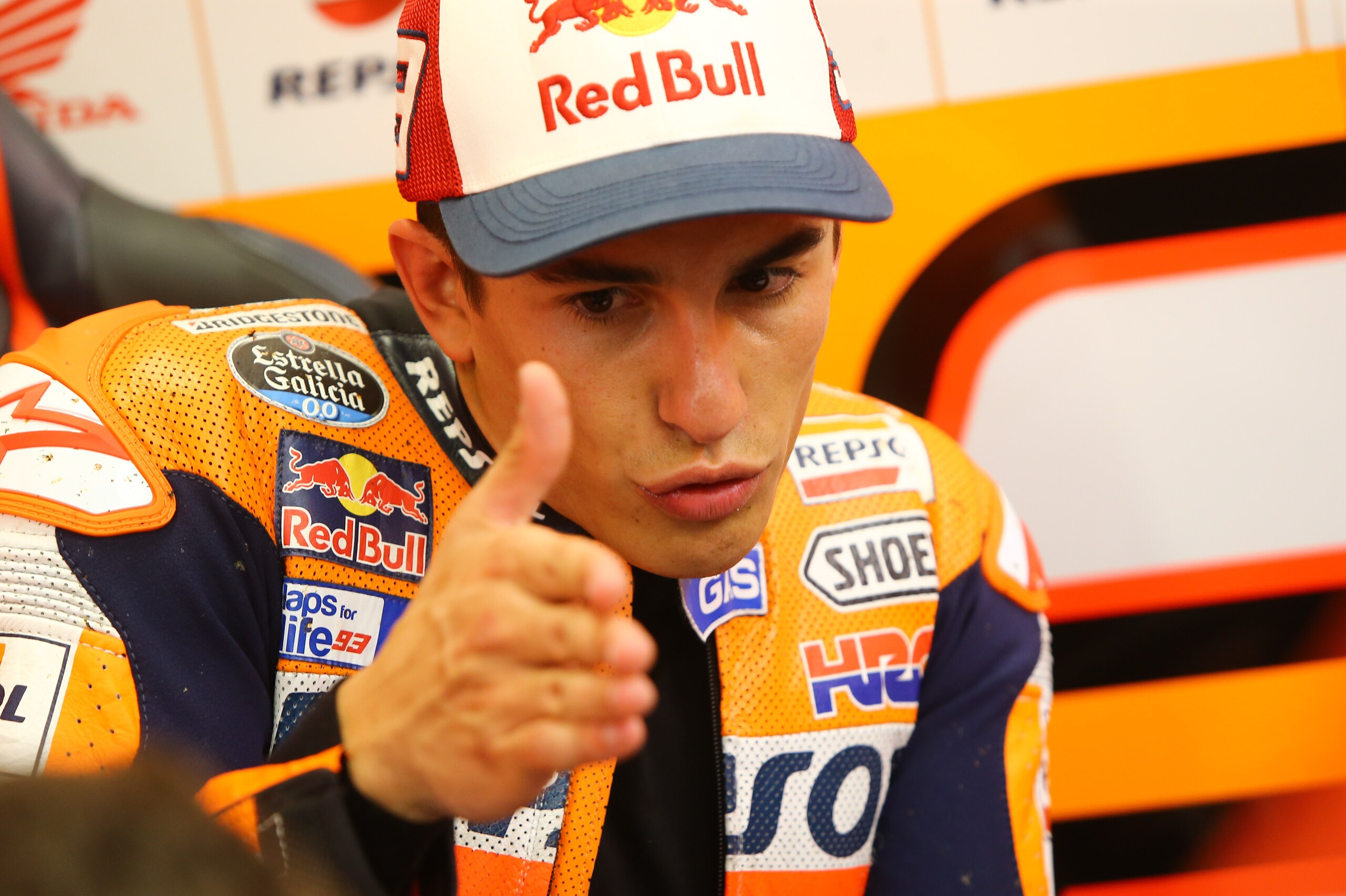 Marquez "Volevo la prima fila"
