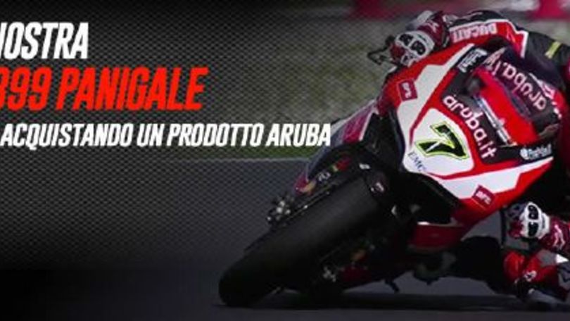 Aruba mette in palio una Ducati 899 Panigale