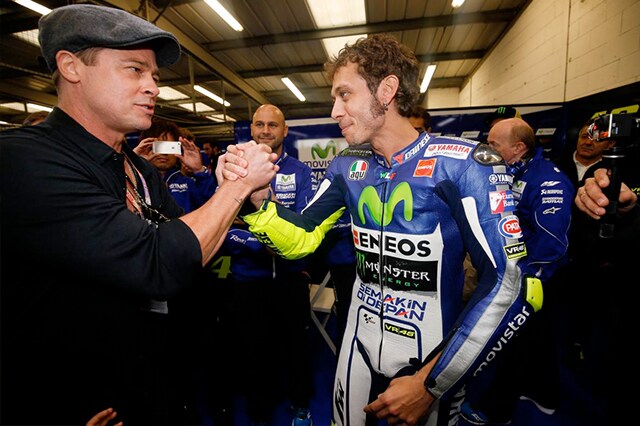 Brad Pitt: "Le MotoGP come le astronavi"