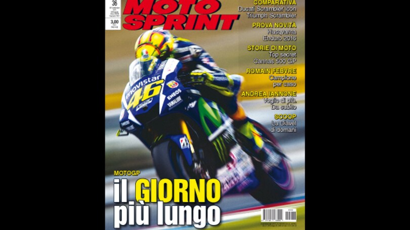 Il numero 36 di Motosprint è in edicola