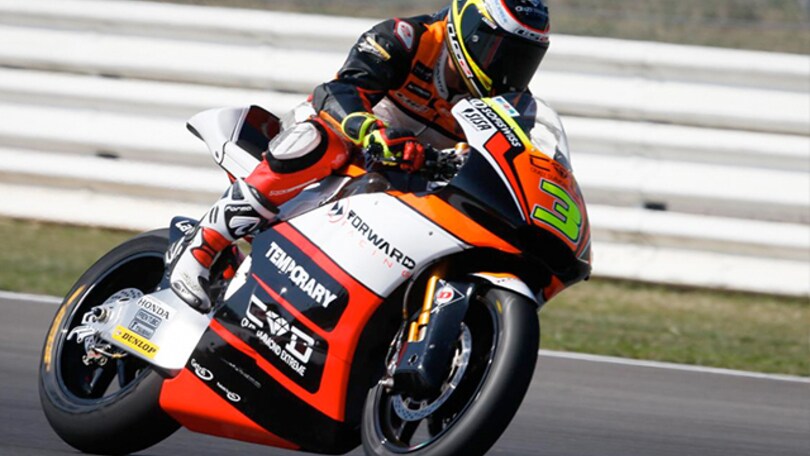 Moto2: Simone Corsi leader in FP1