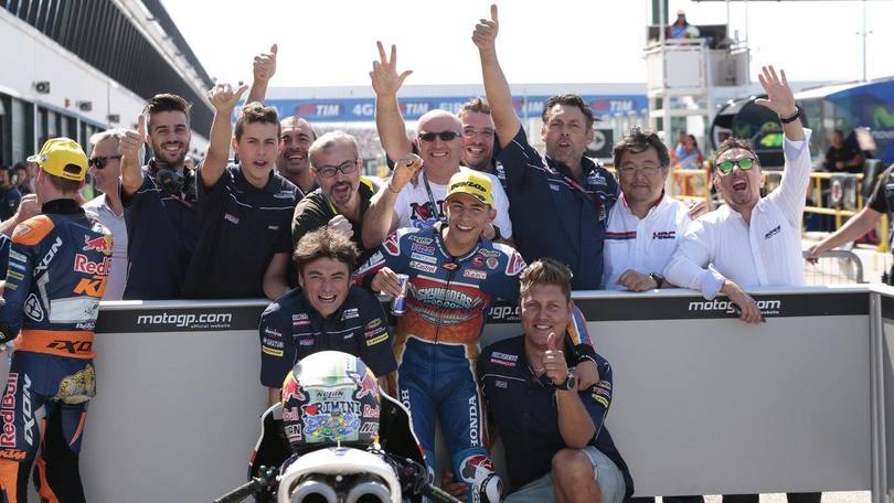 Moto3 Misano, prima vittoria per Bastianini!