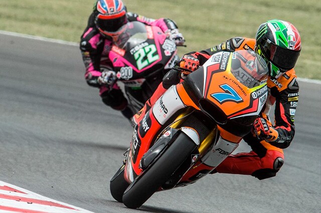 Moto2, Baldassarri oltre il dolore