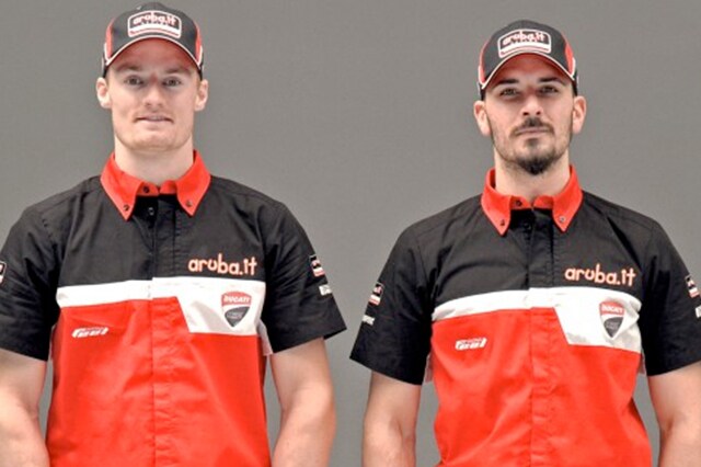 SBK, Ducati conferma Davies e Giugliano