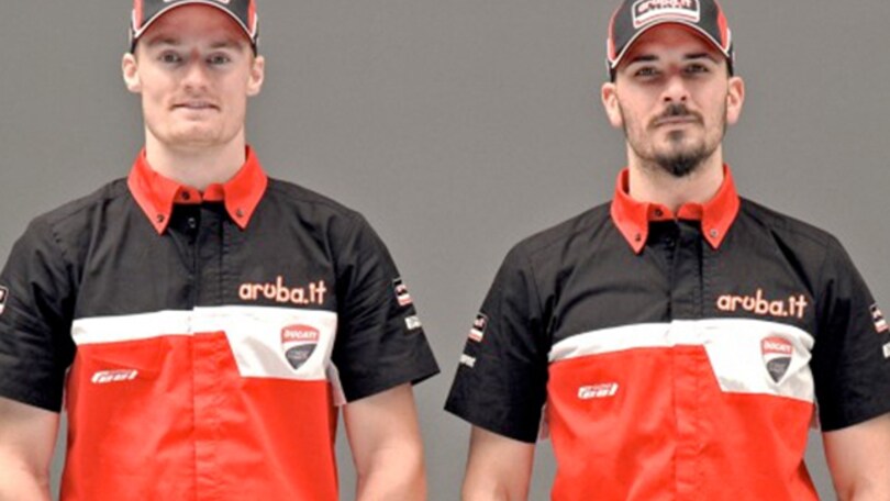 SBK, Ducati conferma Davies e Giugliano