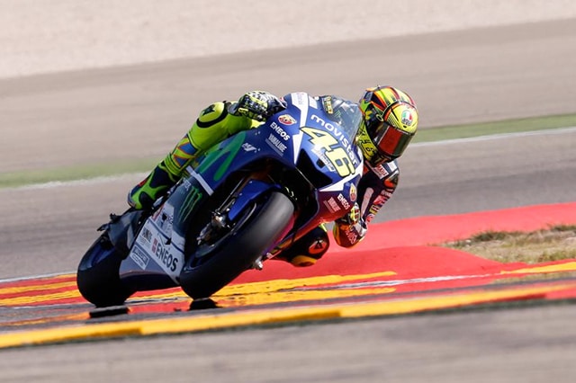 MotoGP: Rossi giù nei test Michelin