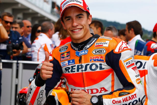 Marc Marquez si è fratturato un dito in MTB
