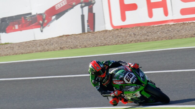 SBK, Sykes vola in FP1