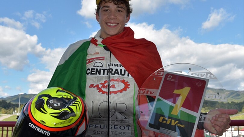 CIV: Bezzecchi campione in Moto3