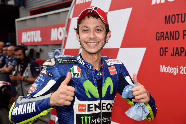 Motegi, Rossi: "A metà gara... un'altra gara!"