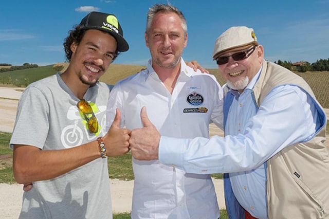 Morbidelli con Marc VDS nel 2016