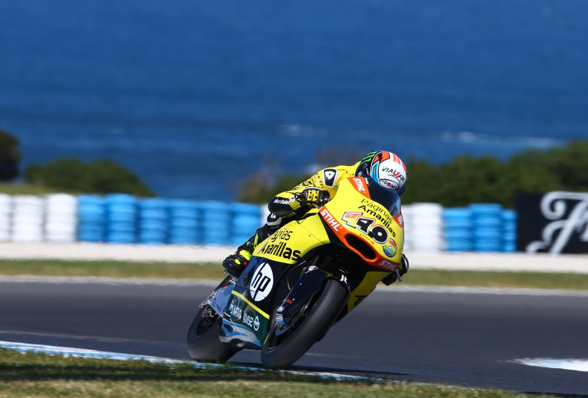 Moto2 Australia, Rins domina, Baldassarri sul podio
