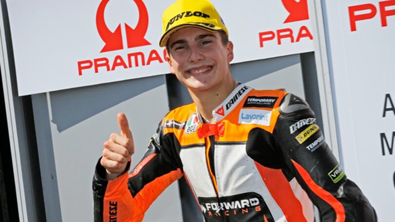 Moto2: Baldassarri sul podio