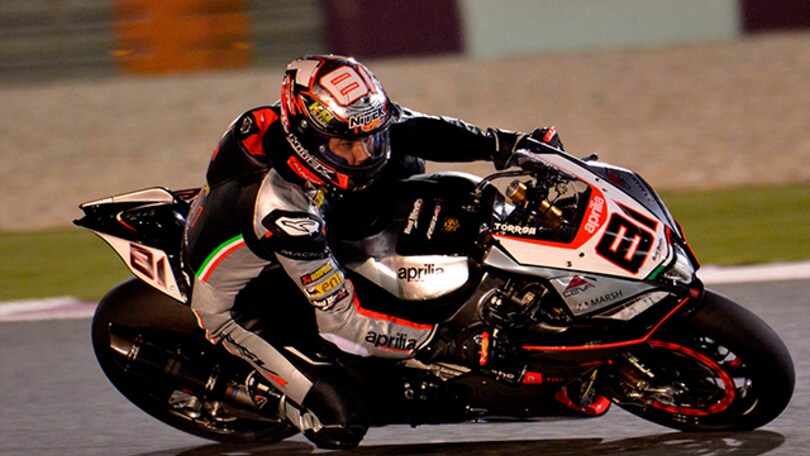 SBK, Trionfo Aprilia in Qatar