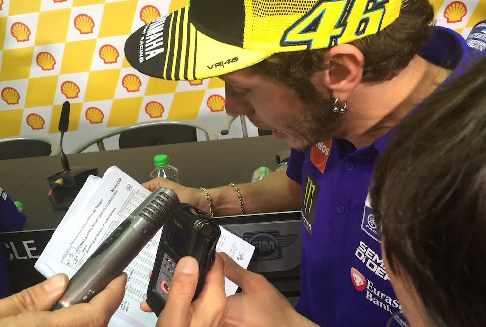 Rossi, "Marquez contro di me"