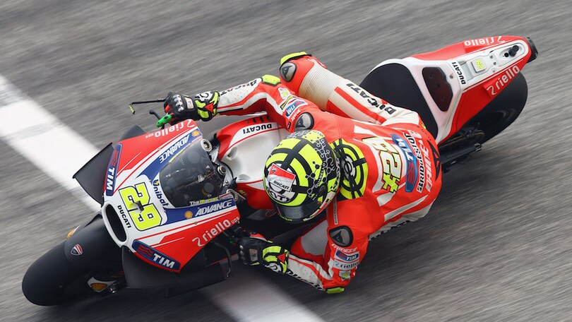 Iannone: "Peccato per la scivolata!"