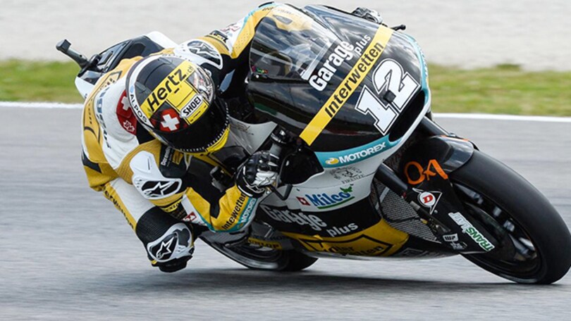 Moto2, Luthi leader del venerdì