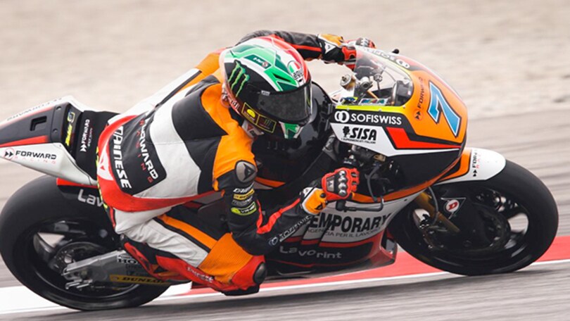Moto2, Baldassarri: "Perdevo l'anteriore"