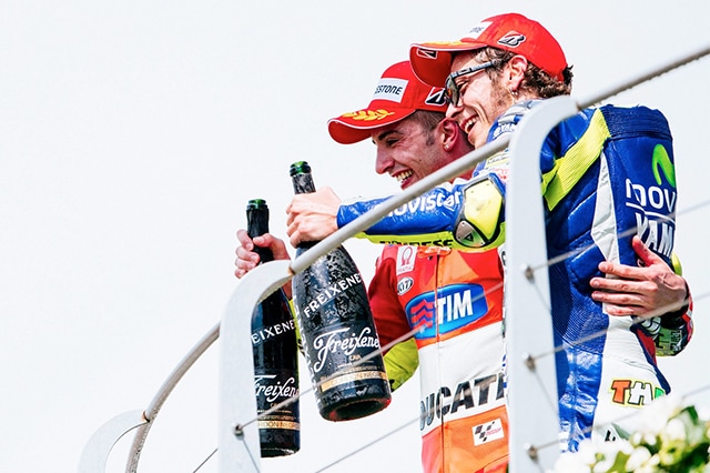 Iannone sta con Valentino