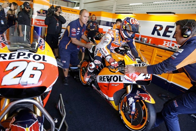 Test Valencia, Marquez di nuovo leader