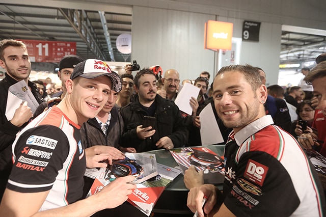 Compleanno a EICMA per Bautista