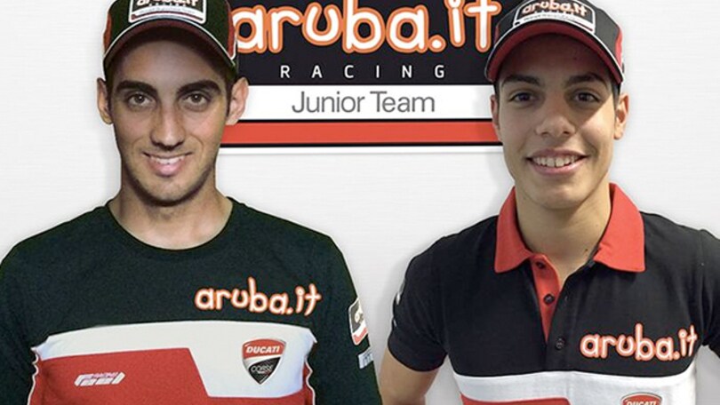 Mercado e Rinaldi nel Ducati Junior Team