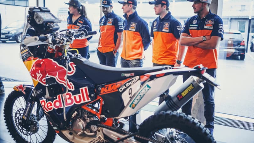 Dakar: lo squadrone KTM