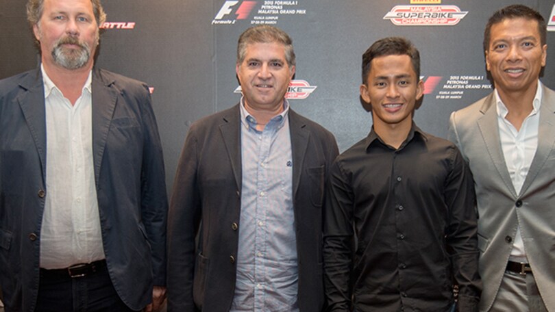 Khairuddin debutta in Supersport