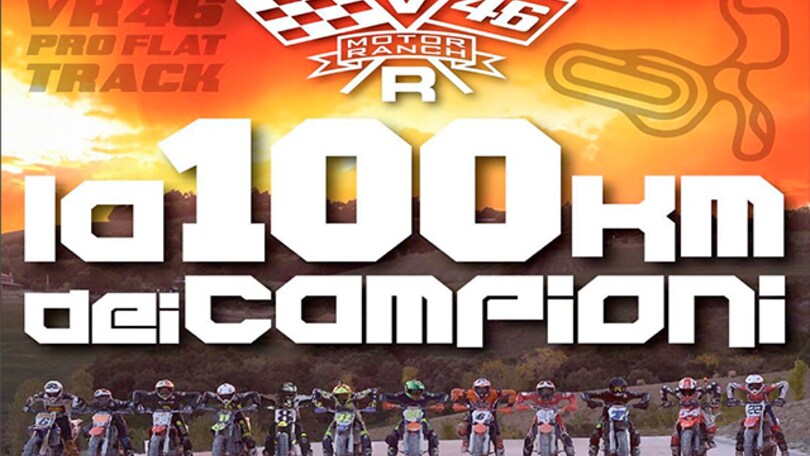 Rossi e la 100 km dei Campioni
