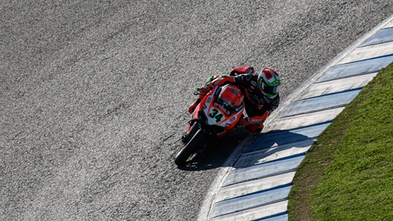 Test SBK: a tutto Sykes