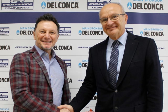 Team Gresini: accordo con Del Conca