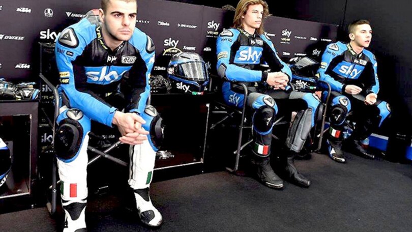 Test Valencia, bene Zarco e Fenati