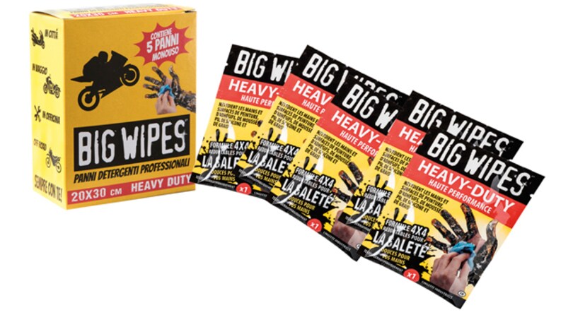 Big Wipes per la manutenzione