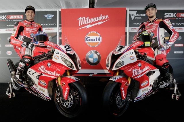 Presentato il team Milwaukee BMW