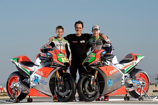 In Qatar la nuova Aprilia RS-GP