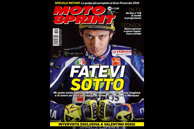 Un Rossi esclusivo su Motosprint!