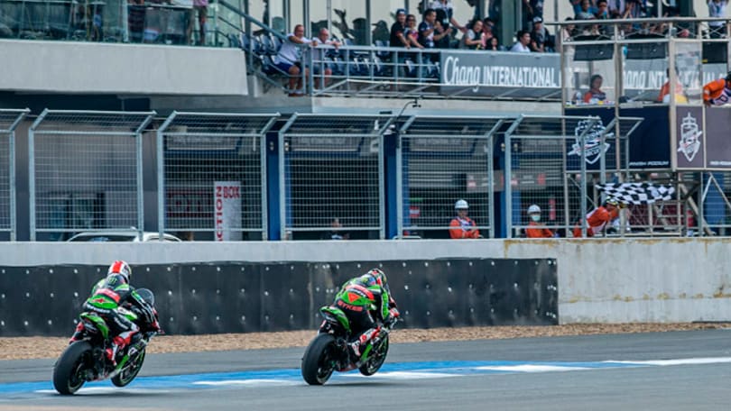 SBK: le immagini più belle del round Thailandese