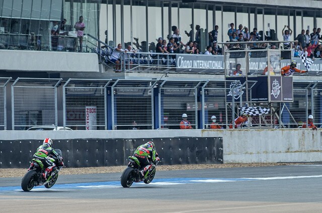 SBK Thailandia, gara2: Sykes, che grinta