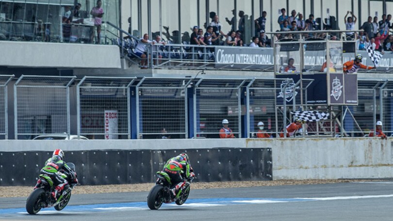 SBK Thailandia, gara2: Sykes, che grinta