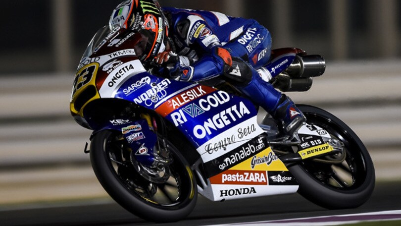 Moto3 Qatar, gara: Antonelli show
