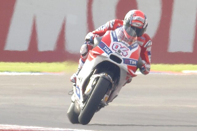 GP Argentina: Dovizioso in FP1