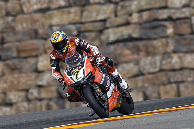 SBK Aragon, libere1: ok Davies e le Honda