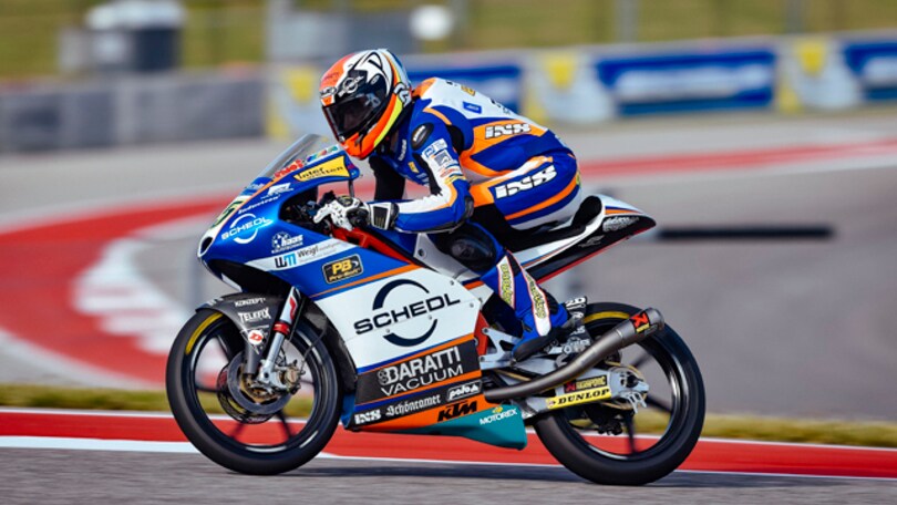 Moto3 Austin, QP: sorpresa Oettl