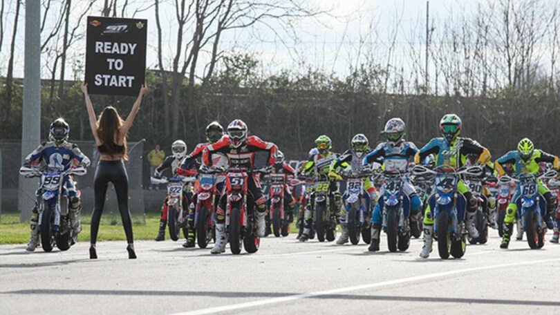 Supermoto: verso Pomposa