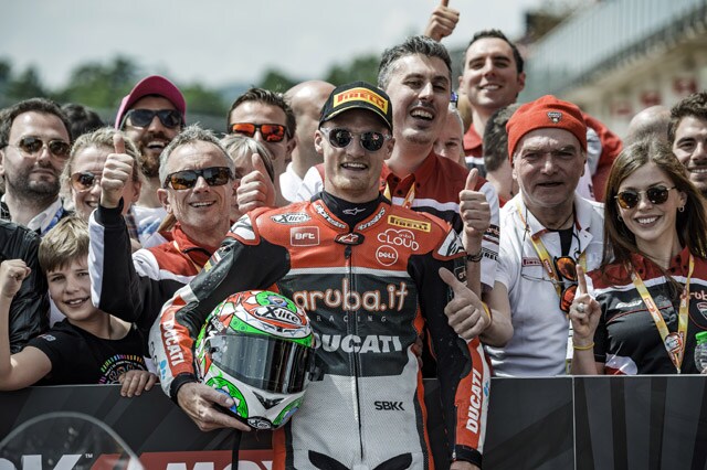 SBK Imola, Davies: “Tutto fantastico”