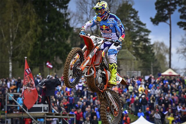 Motocross, Cairoli secondo a Kegums
