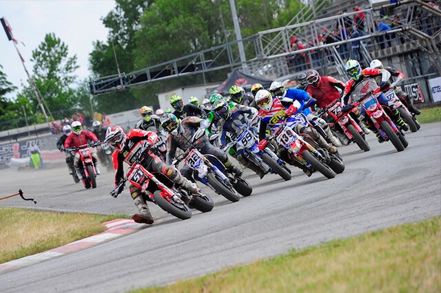 Supermoto, la pioggia non ferma Pomposa