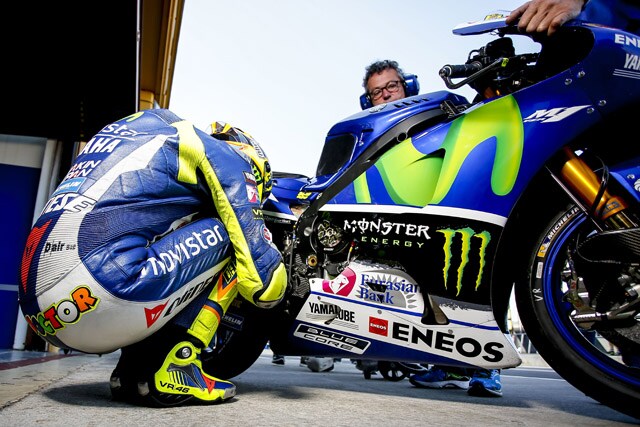 Rossi: “Sono in ritardo”