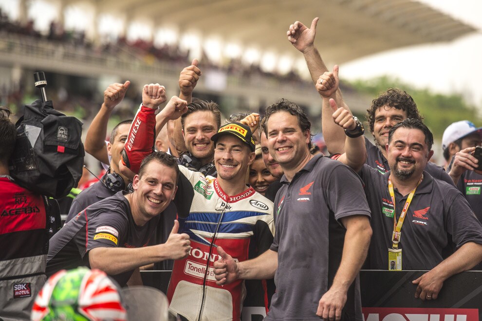 Nicky Hayden, emozioni da Superbike